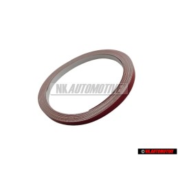 VW Originale Striscie Ornament.Per Paraurti Rosso - 1H0807243 3ZR