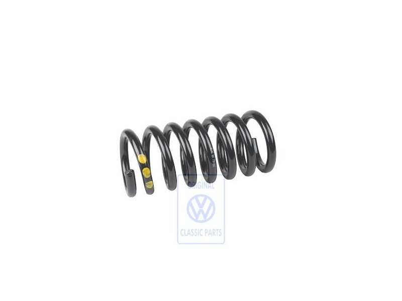 VW Originale Molla Elicoidale Striscia Colorata - 255411105 951