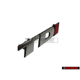 VW Originale TDI Fronte Logo Emblema Scritta Cromo Rosso - 2D0853679B EQW