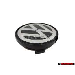 VW Originale Copriruota Colori Cromati/Nero - 7D0601165 BXF