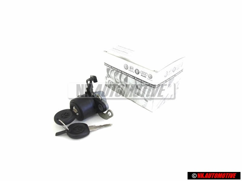 VW Originale Pulsante Con Cilindretto Serratura - 535827571F