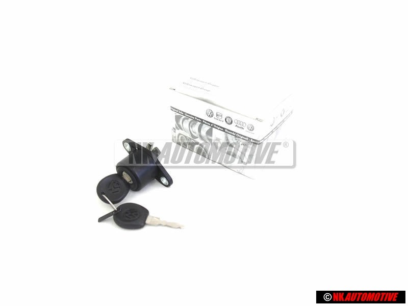 VW Originale Pulsante Con Cilindretto Serratura - 535827571E