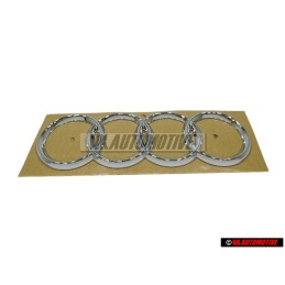 Audi Originale Anelli Posteriore Logo Emblema Simbolo Cromo - 441853742 2ZZ