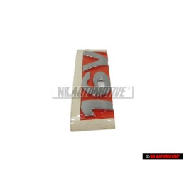 VW Originale 16V Posteriore Logo Emblema Scritta Cromo - 377853687CN