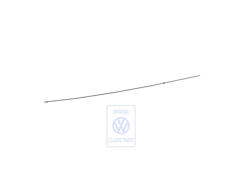 VW Originale Tubo Freno Bordato, Lunghezza Tesa: - 191611996C