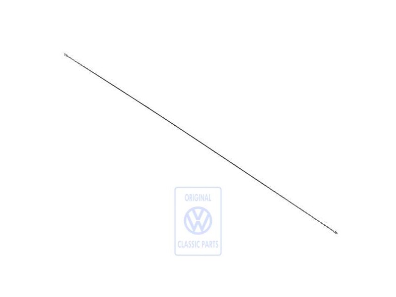 VW Originale Tubo Freno Bordato, Lunghezza Tesa: - 191611996E