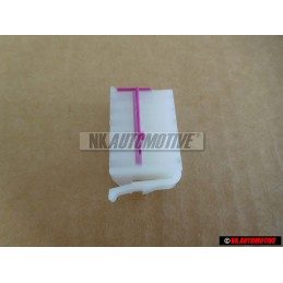 VW Originale Portacontatti Piatto Con Bloccaggio Contatti - 357971967