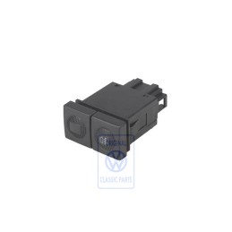 VW Originale Interruttore Per Fendinebbia Nero Satinato - 535941535C 01C