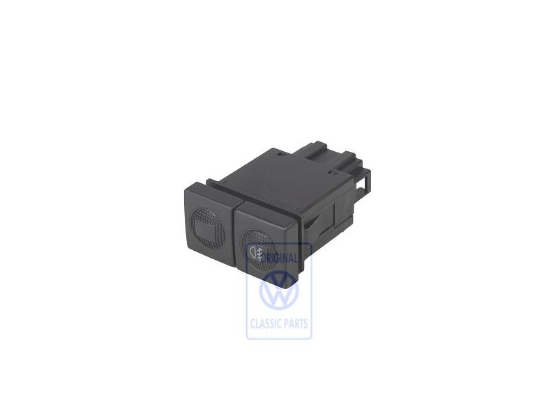 VW Originale Interruttore Per Fendinebbia Nero Satinato - 535941535C 01C