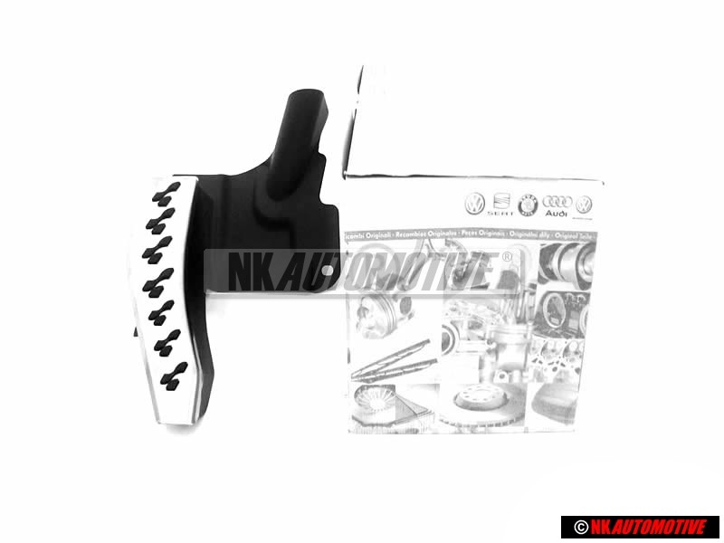VW Originale Base Per Pedana Nero Satinato/Cromo - 1J2864551 B41