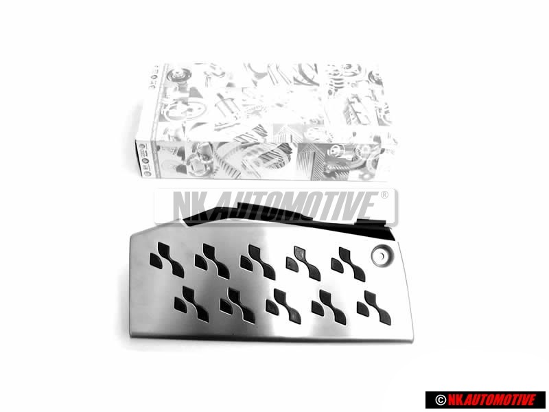 VW Originale Base Per Pedana Nero Satinato/Cromo - 1J1864551 B41