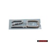 Audi Originale 2.0 Posteriore Logo Emblema Scritta Cromo - 8A0853743C 2ZZ