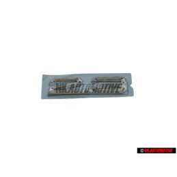 Audi Originale 2.3 Posteriore Logo Emblema Scritta Cromo - 8A0853743D 2ZZ