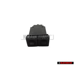 VW Originale Interruttore Per Lunotto Termico Nero Satinato - 535959621A 01C