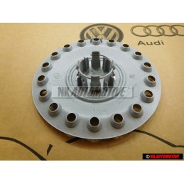 VW Originale Copriruota Argento Brillante/Blu/Bianco - 1C0601149D GTT
