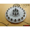 VW Originale Copriruota Argento Brillante/Blu/Bianco - 1C0601149D GTT