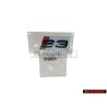 Audi Originale S3 Posteriore Logo Emblema Scritta Nero Rosso - 8Y0853735 T94