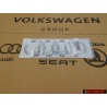 Audi Originale Anelli Posteriore Logo Emblema Simbolo Cromo - 4F0853742D 2ZZ