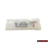 Audi Originale 1.8T Posteriore Logo Emblema Scritta Cromo Rosso - 8L0853743H 2ZZ