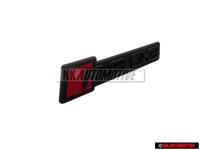 Audi Originale RSQ3 Fronte Logo Emblema Scritta Nero Rosso - 83A853736A T94