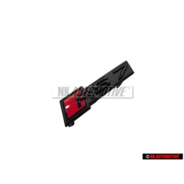 Audi Originale RS7 Fronte Logo Emblema Scritta Nero Rosso - 4K8853736C T94