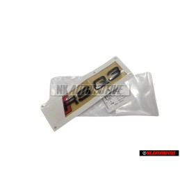 Audi Originale RSQ3 Posteriore Logo Emblema Scritta Nero Rosso - 83A853740 T94