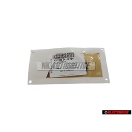 Audi Originale R8 Posteriore Logo Emblema Scritta Nero Rosso - 420853741C T94
