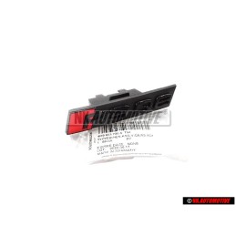 Audi Originale RSQ8 Fronte Logo Emblema Scritta Nero Rosso - 4M8853736A T94