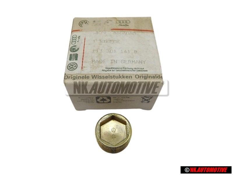 VW Originale Tappo Scarico Olio, Magnetico - 113301141B
