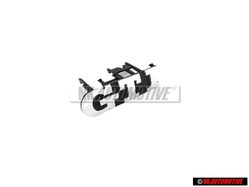 VW Originale GTI Fronte Logo Emblema Scritta Cromo - 1J6853679C