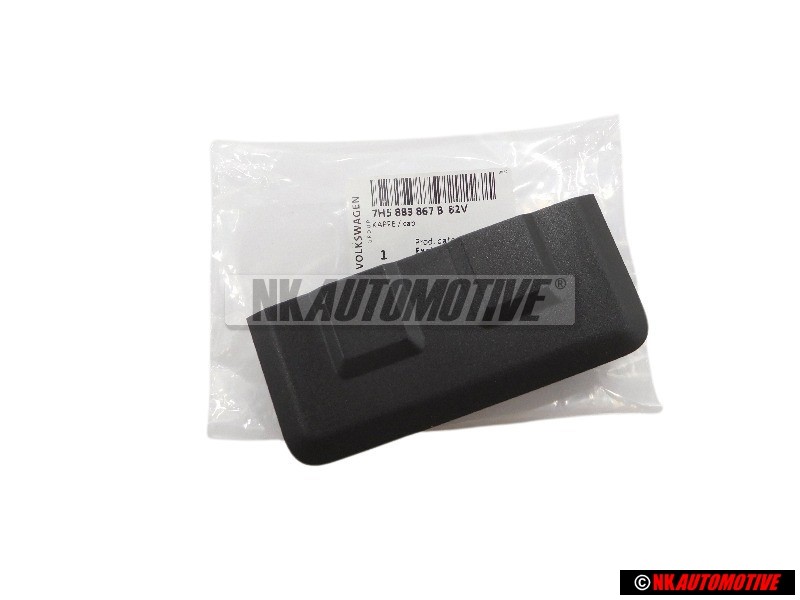 VW Originale Cappuccio Di Copertura Nero Titanio - 7H5883867B 82V