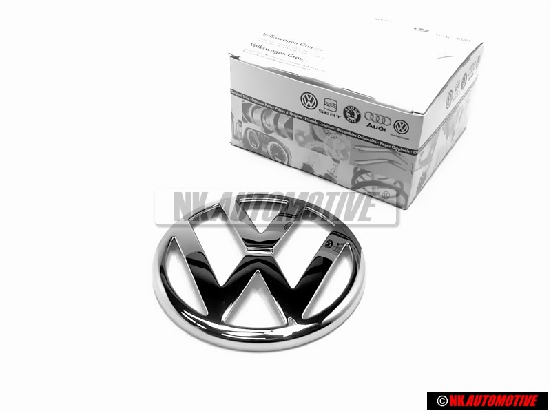 VW Originale Fronte Logo Emblema Simbolo Cromo - 1J0853601 FDY