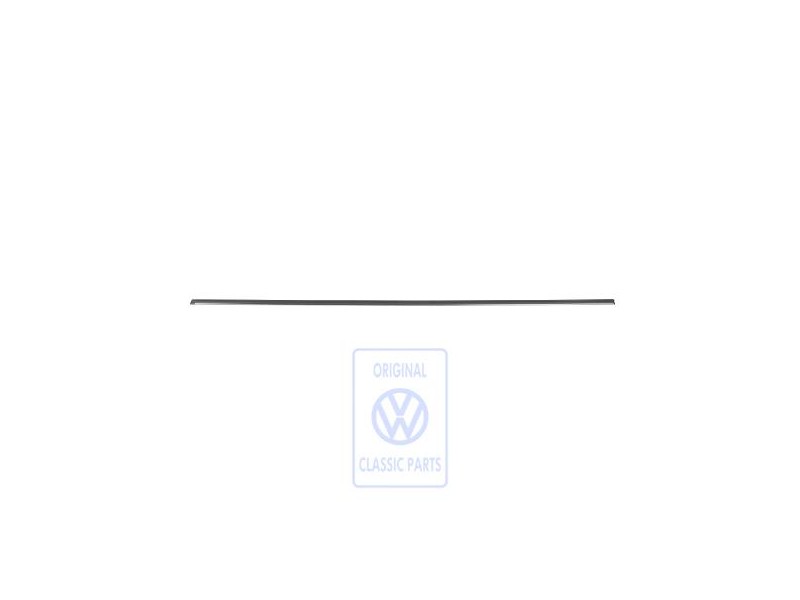 VW Originale Modanatura Per Porta Nero Satinato/Cromo - 161853515A MV7