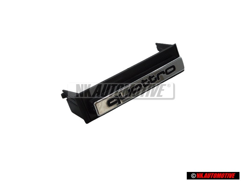 Audi Originale QUATTRO Fronte Logo Emblema Scritta Cromo - 8P0853736B 2ZZ