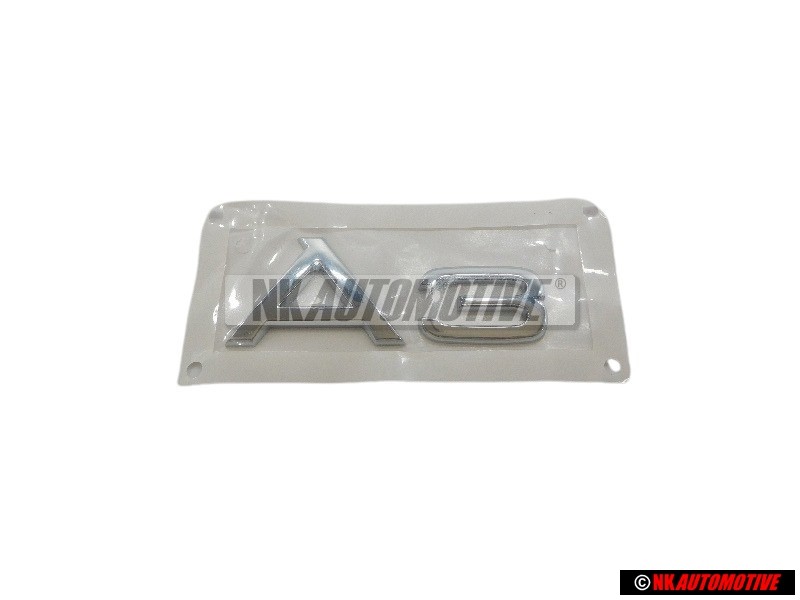 Audi Originale A3 Posteriore Logo Emblema Scritta Cromo - 8L0853741B 2ZZ