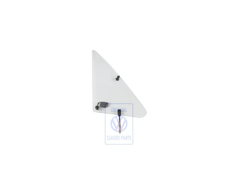 VW Originale Cristallo Deflettore Con Levetta Arresto - 171845246M