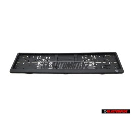 VW Originale Portatarga Per Targa Autoilluminata Nero - 000071801BC