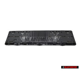 VW Originale Portatarga Per Targa Autoilluminata Nero - 000071801BC