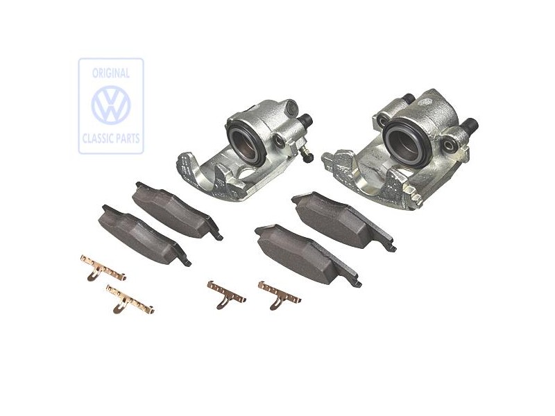 VW Originale 1 Kit Carter Pinza Freno Con Guarnizioni Senza - 1H0698461 X