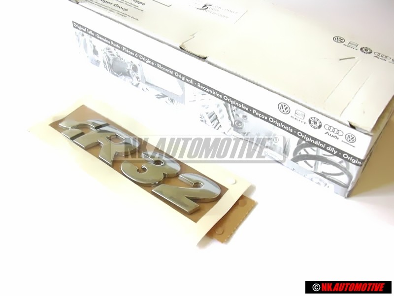 VW Originale R32 Posteriore Logo Emblema Scritta Cromo - 1J0853675Q 739