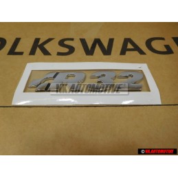 VW Originale R32 Posteriore Logo Emblema Scritta Cromo - 1J0853675Q 739