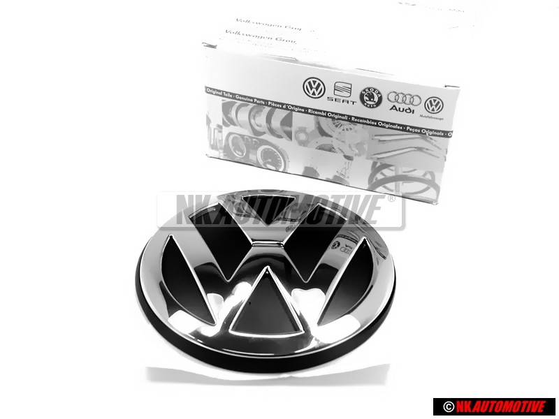VW Originale Posteriore Logo Emblema Simbolo Cromo - 1J6853630B ULM