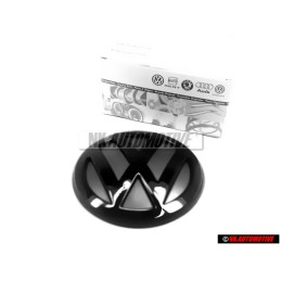 VW Originale Posteriore Logo Emblema Simbolo Nero - 1J6853630A 041