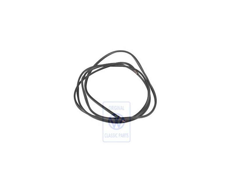 VW Originale Modanatura Per Paraurti Nero Satinato - 165853981B 01C