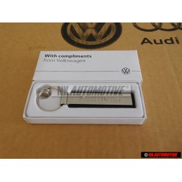 VW Originale Portachiavi Argento/Nero - 000087010AAYPN