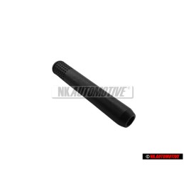 VW Originale Pomello Per Asta Sicurezza Nero Satinato - 6N0837187A 01C