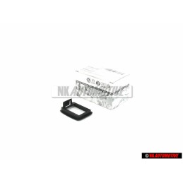 VW Originale Cornice Per Interruttore Nero Satinato - 155867257 01C