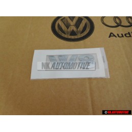 VW Originale W8 Posteriore Logo Emblema Scritta Cromo - 3B0853675R 739