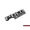 VW Originale POLO COUPE Posteriore Logo Emblema Scritta Bianco - 871853687 QK6