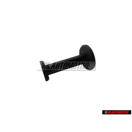 VW Originale Cappuccio Di Copertura Nero Satinato - 357858133 01C